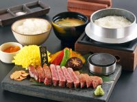 KOBE BEEF FACTORY 京都河原町ガーデン店神戸ビーフサーロインステーキ御膳
